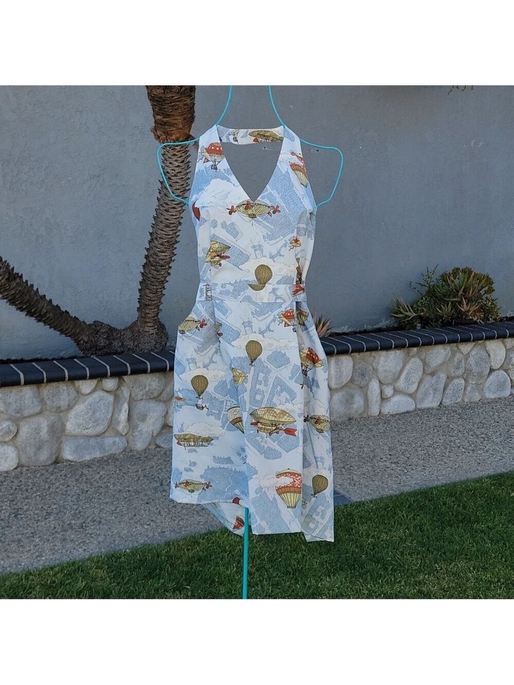 Vintage Yoshie Inaba Map print Apron
